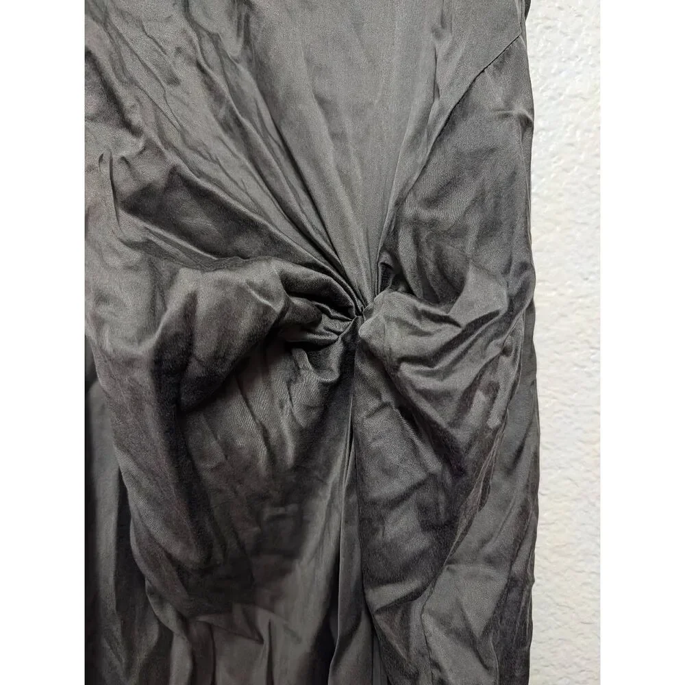 Skims high slit silk long dress size small - Picture 4 of 8